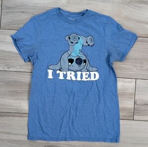 Disney Stitch I Tried Tee Shirt